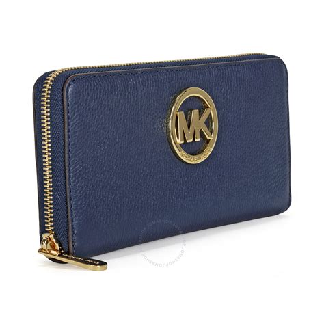 michael kors continental zip around wallet|Michael Kors Fulton Wallet for sale .